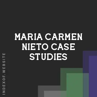 Maria Carmen Nieto Case Studies | Indexof