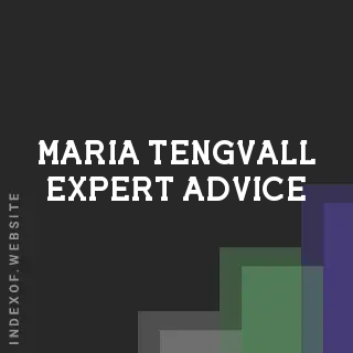 Maria Tengvall Expert Advice | Indexof