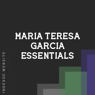 Maria Teresa Garcia Essentials | Indexof