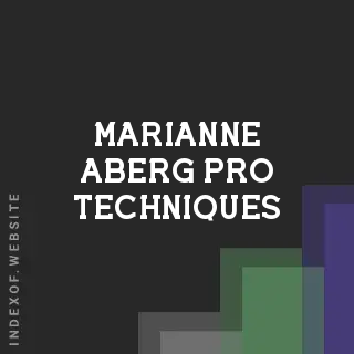 Marianne Aberg Pro Techniques | Indexof