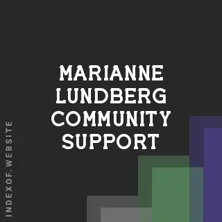 Marianne Lundberg Community Support | Indexof