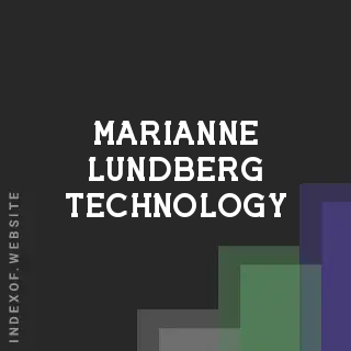 Marianne Lundberg Technology | Indexof
