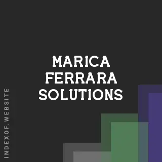 Marica Ferrara Solutions | Indexof