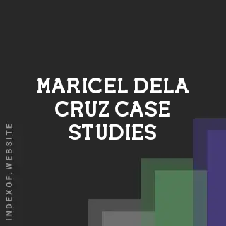 Maricel Dela Cruz Case Studies | Indexof