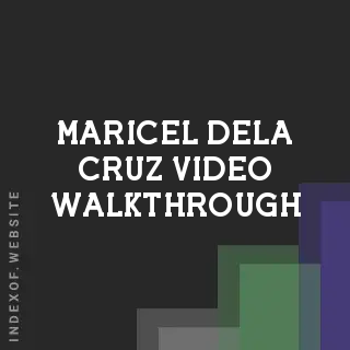 Maricel Dela Cruz Video Walkthrough | Indexof