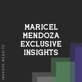Maricel Mendoza Exclusive Insights | Indexof