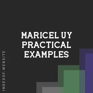Maricel Uy Practical Examples | Indexof