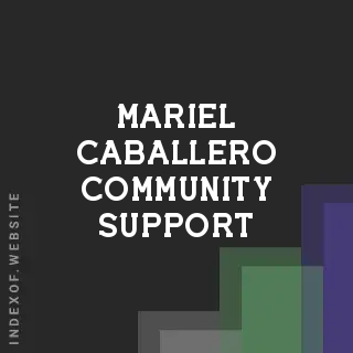 Mariel Caballero Community Support | Indexof