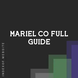 Mariel Co Full Guide | Indexof