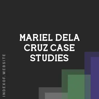 Mariel Dela Cruz Case Studies | Indexof
