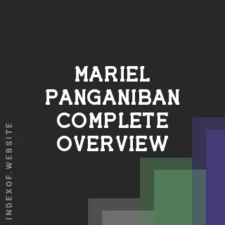 Mariel Panganiban Complete Overview | Indexof
