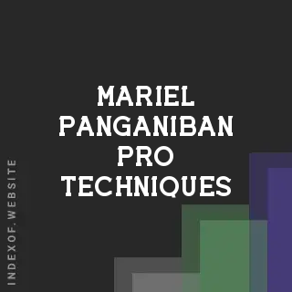 Mariel Panganiban Pro Techniques | Indexof