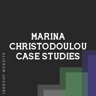 Marina Christodoulou Case Studies | Indexof