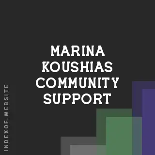 Marina Koushias Community Support | Indexof