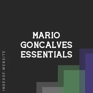 Mario Goncalves Essentials | Indexof