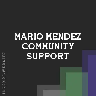 Mario Mendez Community Support | Indexof