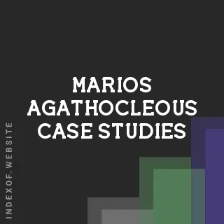 Marios Agathocleous Case Studies | Indexof