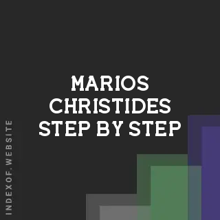 Marios Christides Step-by-Step | Indexof