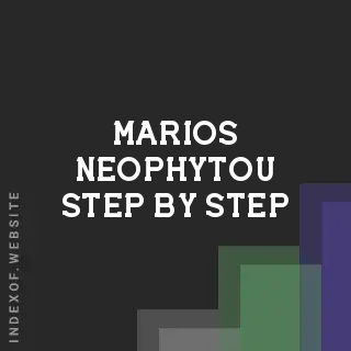 Marios Neophytou Step-by-Step | Indexof