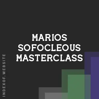 Marios Sofocleous Masterclass | Indexof