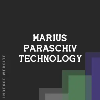 Marius Paraschiv Technology | Indexof