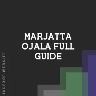 Marjatta Ojala Full Guide | Indexof
