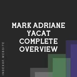Mark Adriane Yacat Complete Overview | Indexof