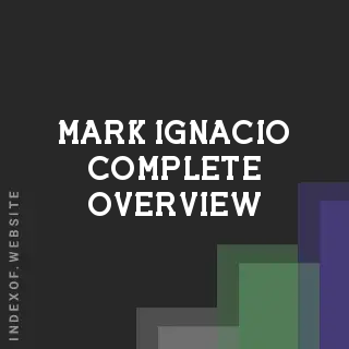 Mark Ignacio Complete Overview | Indexof