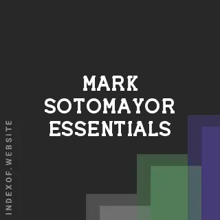 Mark Sotomayor Essentials | Indexof