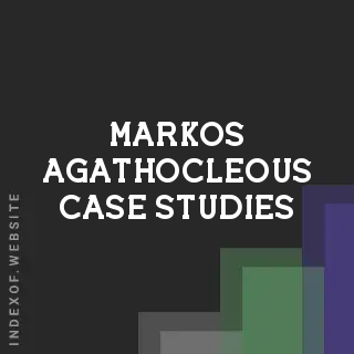 Markos Agathocleous Case Studies | Indexof