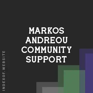 Markos Andreou Community Support | Indexof