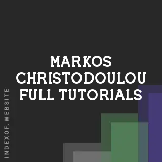 Markos Christodoulou Full Tutorials | Indexof