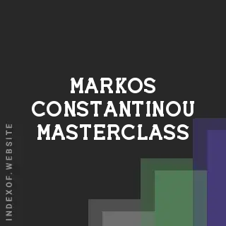 Markos Constantinou Masterclass | Indexof