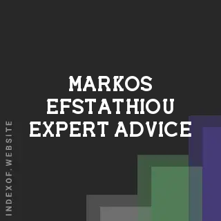 Markos Efstathiou Expert Advice | Indexof
