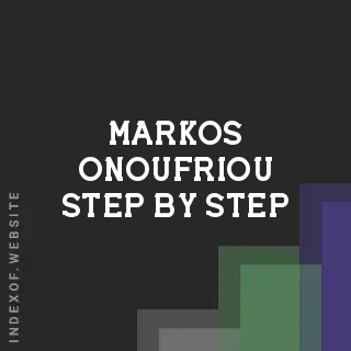 Markos Onoufriou Step-by-Step | Indexof