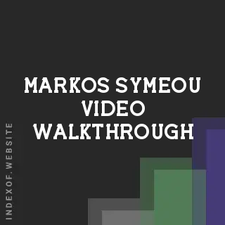 Markos Symeou Video Walkthrough | Indexof