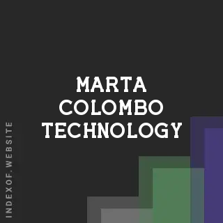 Marta Colombo Technology | Indexof