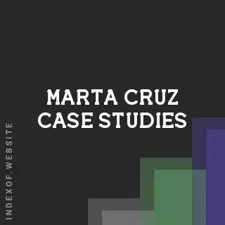 Marta Cruz Case Studies | Indexof