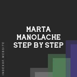 Marta Manolache Step-by-Step | Indexof