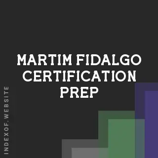 Martim Fidalgo Certification Prep | Indexof