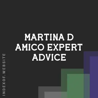 Martina D Amico Expert Advice | Indexof