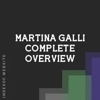 Martina Galli Complete Overview | Indexof