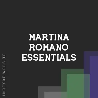 Martina Romano Essentials | Indexof
