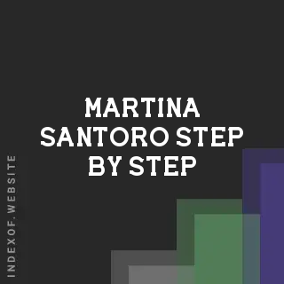 Martina Santoro Step-by-Step | Indexof