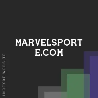marvelsport-e.com by Lennox Clarke site -  Indexof