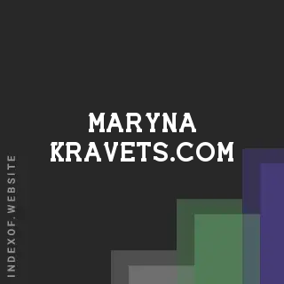 maryna-kravets.com by Sawat Duangdee site -  Indexof