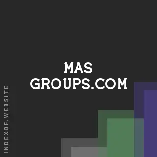 mas-groups.com by Mila van der Sluis site -  Indexof