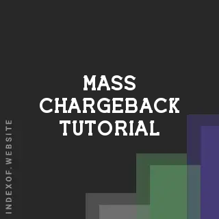 Mass Chargeback Tutorial: Managing Bulk Disputes for Business Failures - Indexof