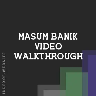 Masum Banik Video Walkthrough | Indexof