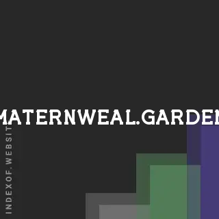 maternweal.garden by Butch Gallego site -  Indexof